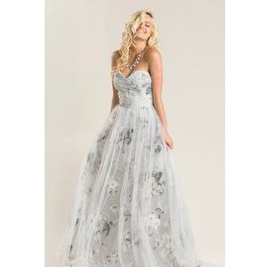 Floral Tulle Maxi Dress from Morning Lavender